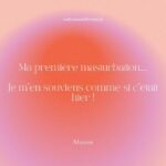 Ma première masturbation