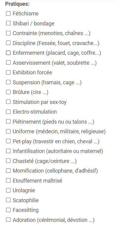 preferences bdsm.fr